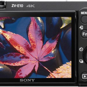 Sony - Alpha ZV-E10 Mirrorless Vlog Camera - Body Only - Black(ZVE10 Body Only/Black)