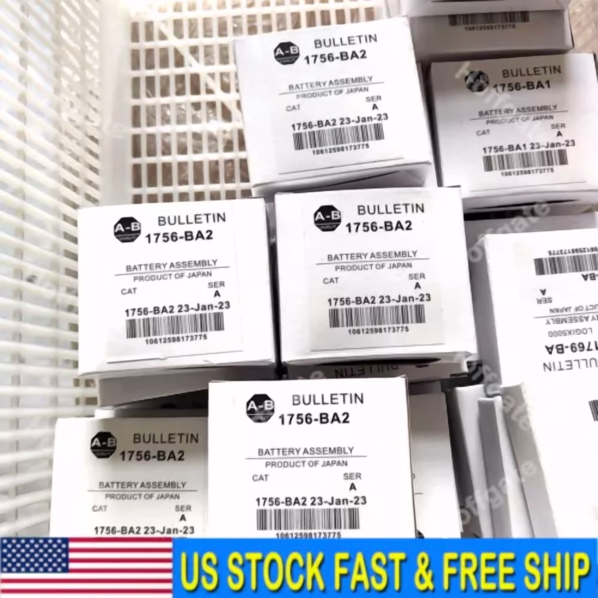YANI -New Allen-Bradley 1756-Ba2 Controllogix Lithium Metal Battery Assembly 1756 Ba2