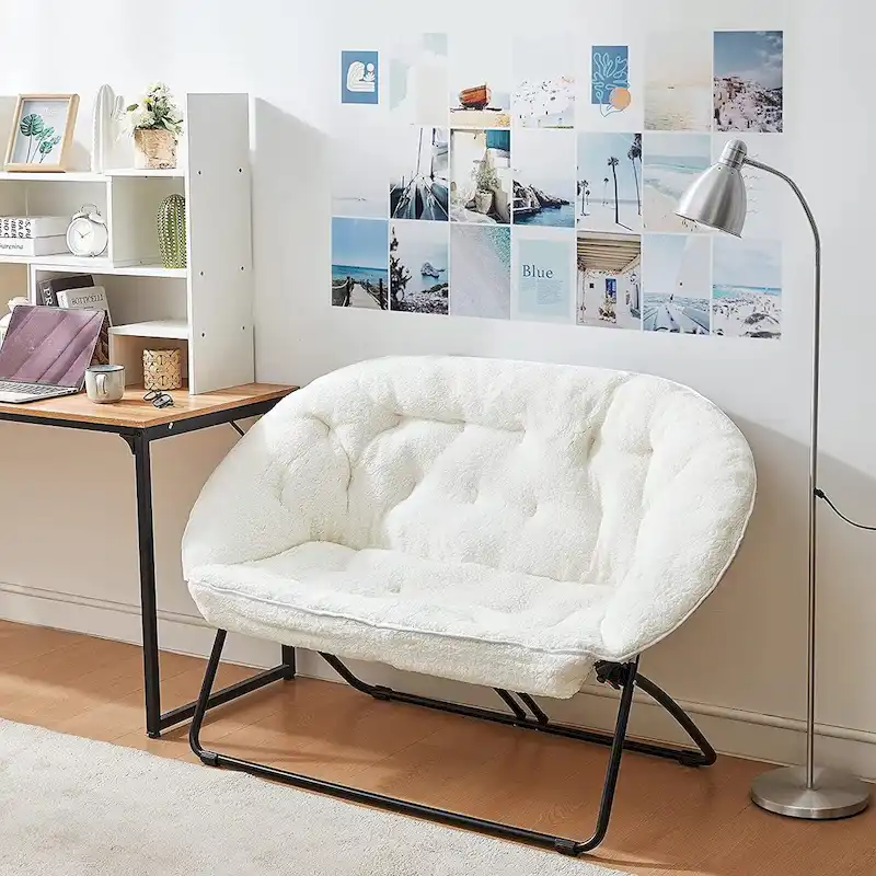 2a7411e2acd1af829fc984427a0d6910d56bb97cbac0adb716c6286a70261fd1 College Sofa - The 2East Double Seater by DormCo(White Ivory)