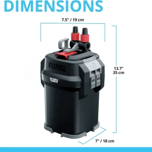 407 Perfomance Canister Filter - for Aquariums Up to 100 Gallons - Aquarium Canister Filter(407)