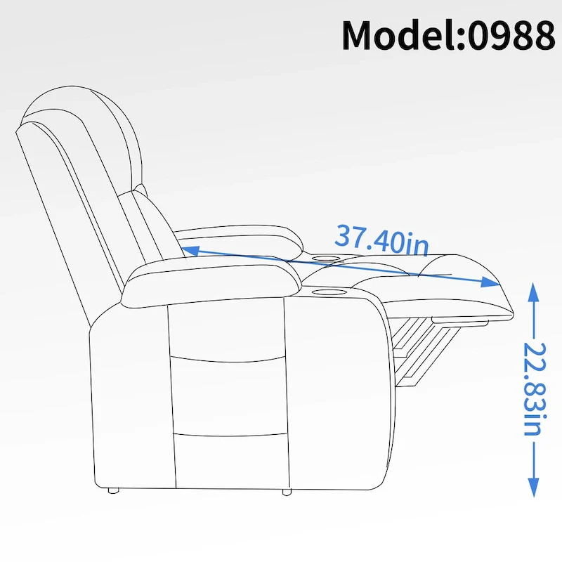 2b71bbc466768ecb7cb9acdd18df77b5194e623bf711c734f0b826a8155df35c Lazy Boy Power Lift Recliner Chair, Modern Single Motor Massage Sofa Chair with Lumbar Heating, USB Charging Port, Cup Holders(Brown)