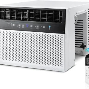 Antarctic Star 12,000 BTU U-Shaped Window Air Conditioner Unit Cools up to 550 Sq.Ft. with 6 Modes 24H Timer, Ultra Quiet Window AC Units(12,000 BTU Upgraded)