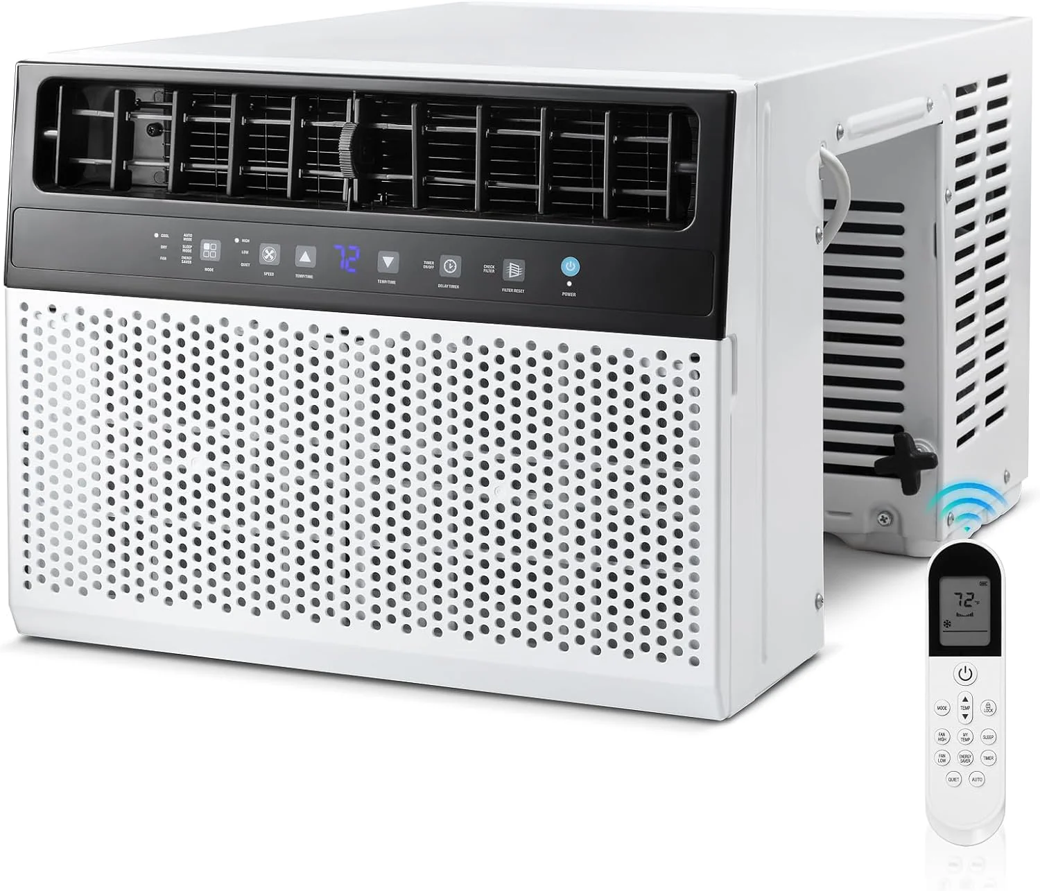 2c575104c84a8be32477d012adc3e553f39897e5053ff7262392ad53f025cc01 Antarctic Star 12,000 BTU U-Shaped Window Air Conditioner Unit Cools up to 550 Sq.Ft. with 6 Modes 24H Timer, Ultra Quiet Window AC Units(12,000 BTU Upgraded)