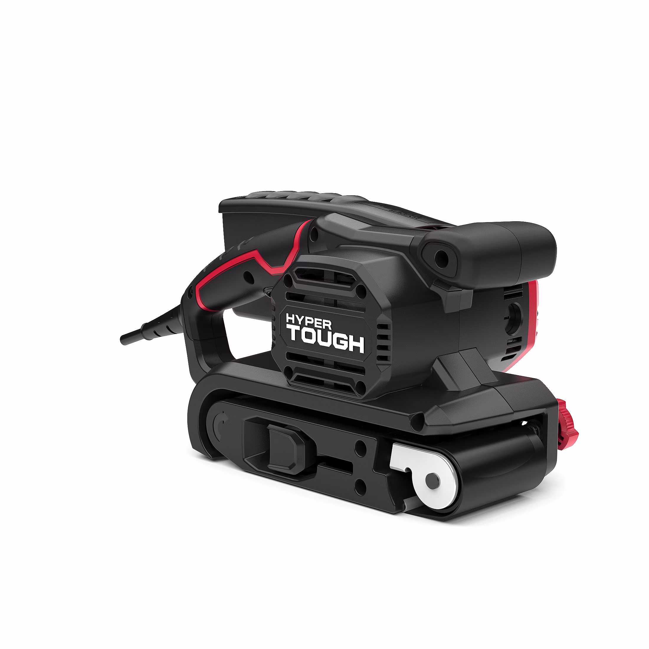 2d4db0e5168cf15e544567de4377acdface1e16bc9f37f70029c00571d6a394f Hyper Tough 6-Amp Belt Sander, 3 x 18-inch, Corded, 2613