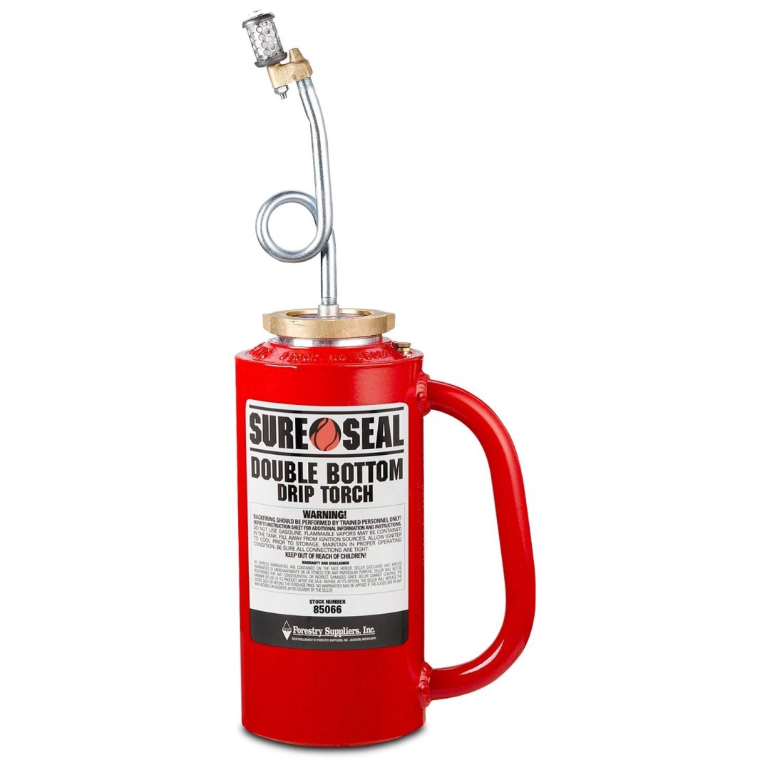 2d8a79554b9ef19b6aca167d7a63760f7a70514fd01468db75b72e1e07cd0fcb Forestry Suppliers Sure-Seal Red OSHA Double-Bottom Drip Torch