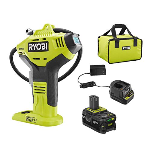 2dc78242d174c7c46e9192fc704d1d2f0e7f23781520d7d49d4ae6d655928d11 Cordless High Pressure Inflator with Digital Gauge 18V Lithium-Ion Battery, Portable Tire Sports Equipment Pump