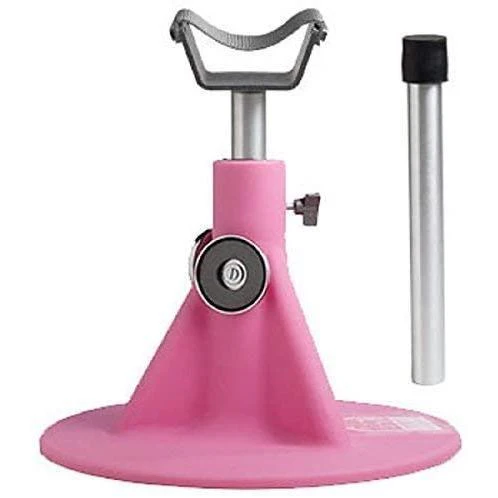 2e53fd2d4e1a5ad99c0bba0a900c5dca5b8270d38cb2dee0390e007eab144495 Hoofjack Standard Horse Size Farrier Hoof Stand Pink