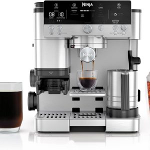 NINJA Espresso Machine  Drip Coffee Maker ¨C Luxe Caf¨¦ ES601(Stainless Steel)