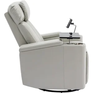 Multifunctional 270 Swivel Home Theater Power Recliner(Blue)