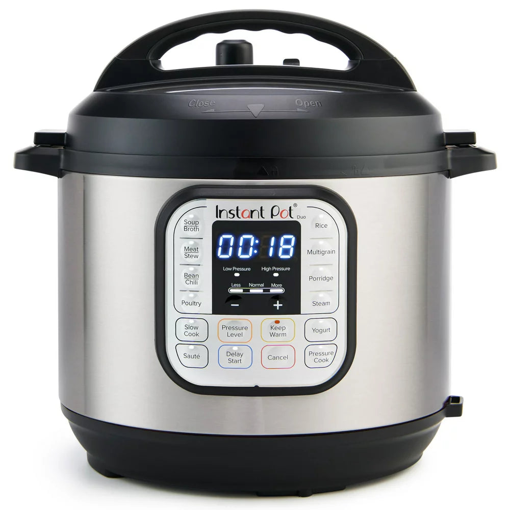 2f8fcf427ef25c1b8f1e61bfb046950f0e631e68f4575f1d8f270bf923e9c918 Instant Pot Duo 6 Qt Electric Pressure Cooker 7-In-1 with Easy-Release Steam Switch