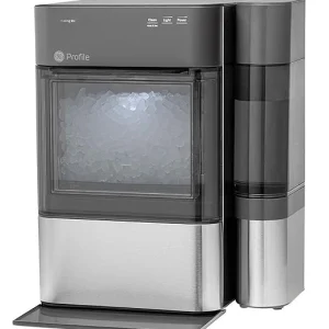 [$106.39 Today Only] GE Ice Maker - 38 lbs/day + Free Ice Bucket  Scoop(Stainless Steel)