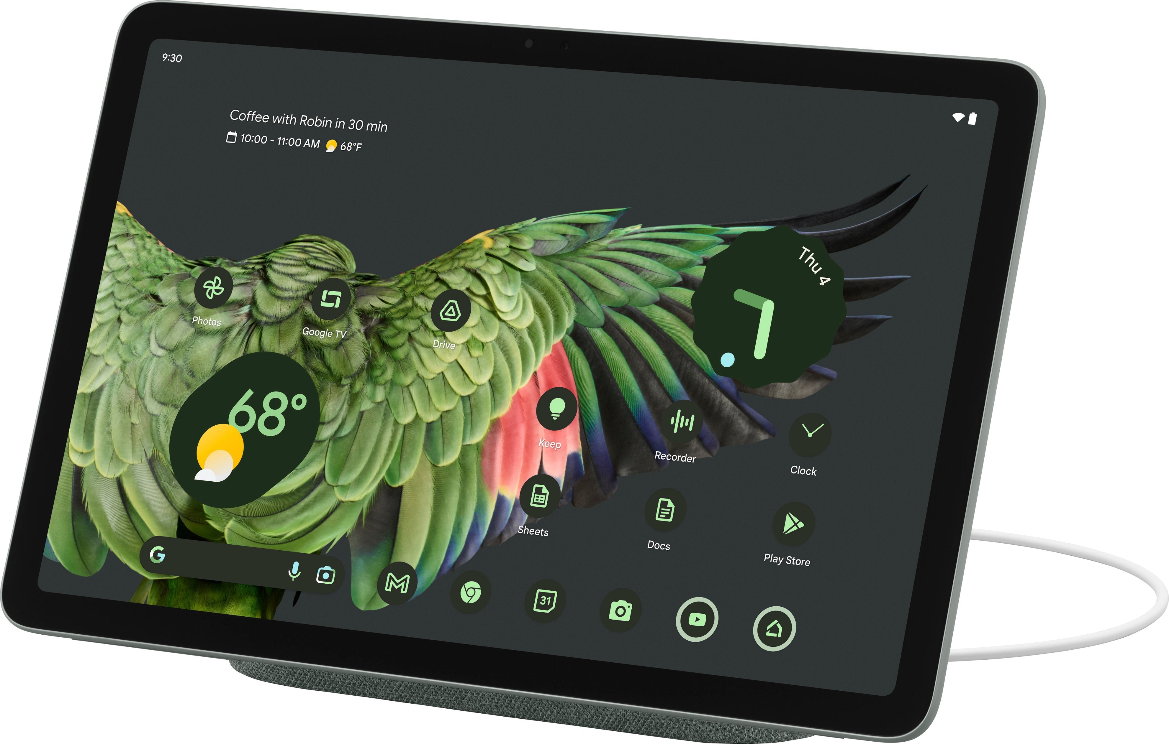 321f72a656f0b2b28ee01423a99512b9d72cab621006fa2d7d71125308780a1d Google - Pixel Tablet with Charging Speaker Dock - 11" Android Tablet - 256GB - Wi-Fi - Hazel(128GB/Hazel)