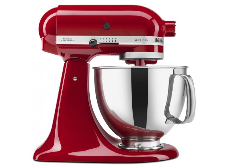 3392d7afd297e7a926965e8e72697876cd8e0a4716692db5b914cfee605a9de9 KitchenAid Artisan 5 Qt. Empire Red Stand Mixer