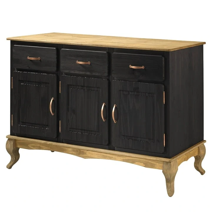 33b2bc5dc7ddcc4316102ac9f4a17741a654ad2d7e8a50bec1d7672915649d98 Wood Buffet Sideboard Green(Black Color Wax.)