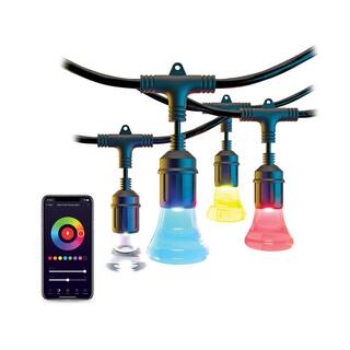 3472266bb0f90d13874a47aa6bd5432ee3dae963f3aeb1237ea3c703fbbc1c28 atomi smart WiFi Smart Color String Lights 24 Feet AT1326