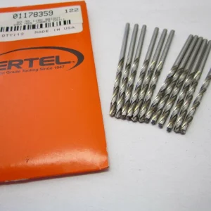KLYNE - Lot Of 12 #35 High Speed Jobber Length Drill Bits 118 Degree Bright