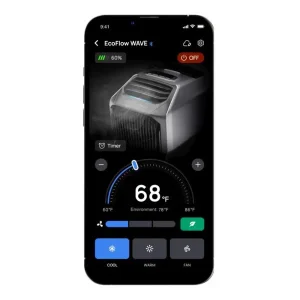 ECOFLOW WAVE 2 1800W Portable Outdoor AC With Heater, 6K BTU (SAK84173)(No Battery)
