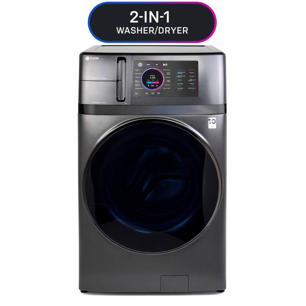 37cf6fe198b8f00f0d463c5f0d78a2748ab8f51c894b7b5a29a0bdec466b1470 2025 Profile 4.8 cu. ft. UltraFast Combo Washer Dryer with Ventless Heat Pump Technology in Carbon Graphite