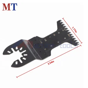 KLYNE - Fit For Wood Metal Cutter 14 Pieces Oscillating Multi Tool Blades Saw Blade