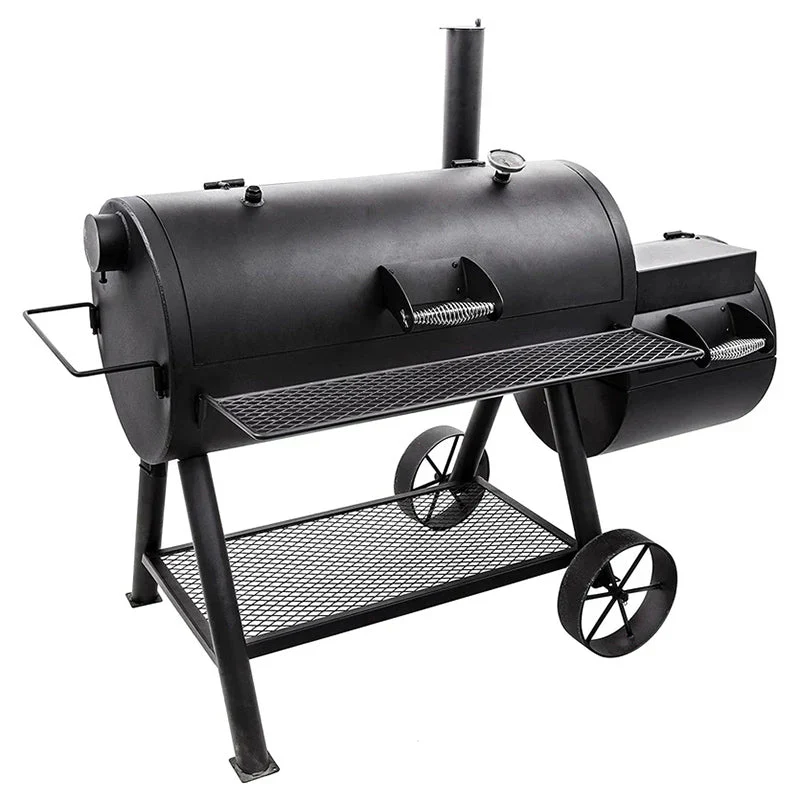 387498e777baf066b48c50660ba21e40c6e9f5608fd0592e479c08d59046c593 Longhorn Reverse Flow Smoker