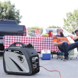 Pulsar 2,300W Portable Gas-Powered Quiet Inverter Generator With USB Outlet Parallel Capability, Carb Compliant, G2319N