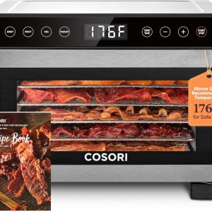 COSORI Food Dehydrator Bigger Than 7 Trays With Large 6.5
