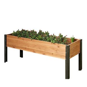 Elevated Outdoor Raised Garden Bed Planter Box 70 x 24 x 29 inch High(Default Title/ONESIZE)