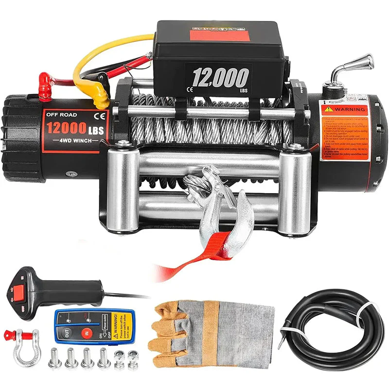 3baf18e9fa1b16e2b5499005f36da5799b56eebb1d4682989918843a81909978 Truck Winch - 2000 lbs Electric Winch, 26m Cable, Wireless Remote Control