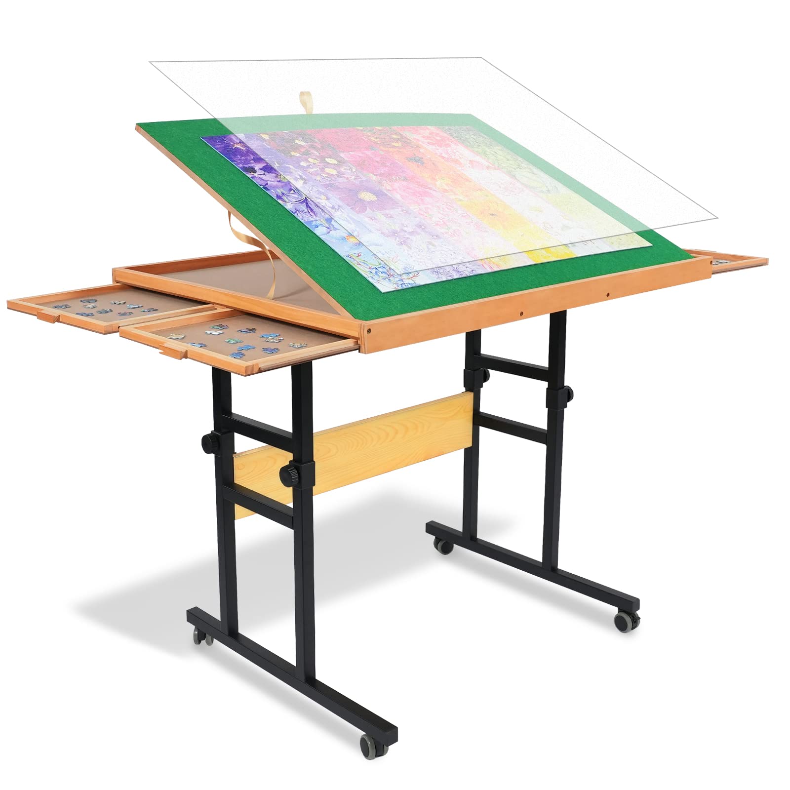 3cc2066c71a5f2045a06d4d908113a2c516dea78588acdd082a7bb27f6b1a1f6 ALL4JIG Adjustable 3 Tilting Angle Portable Drawers(Default Title/ONESIZE)