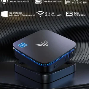 Kamrui Mini PC AK1 Pro 12GB RAM 256GB SSD(Default/ONESIZE)