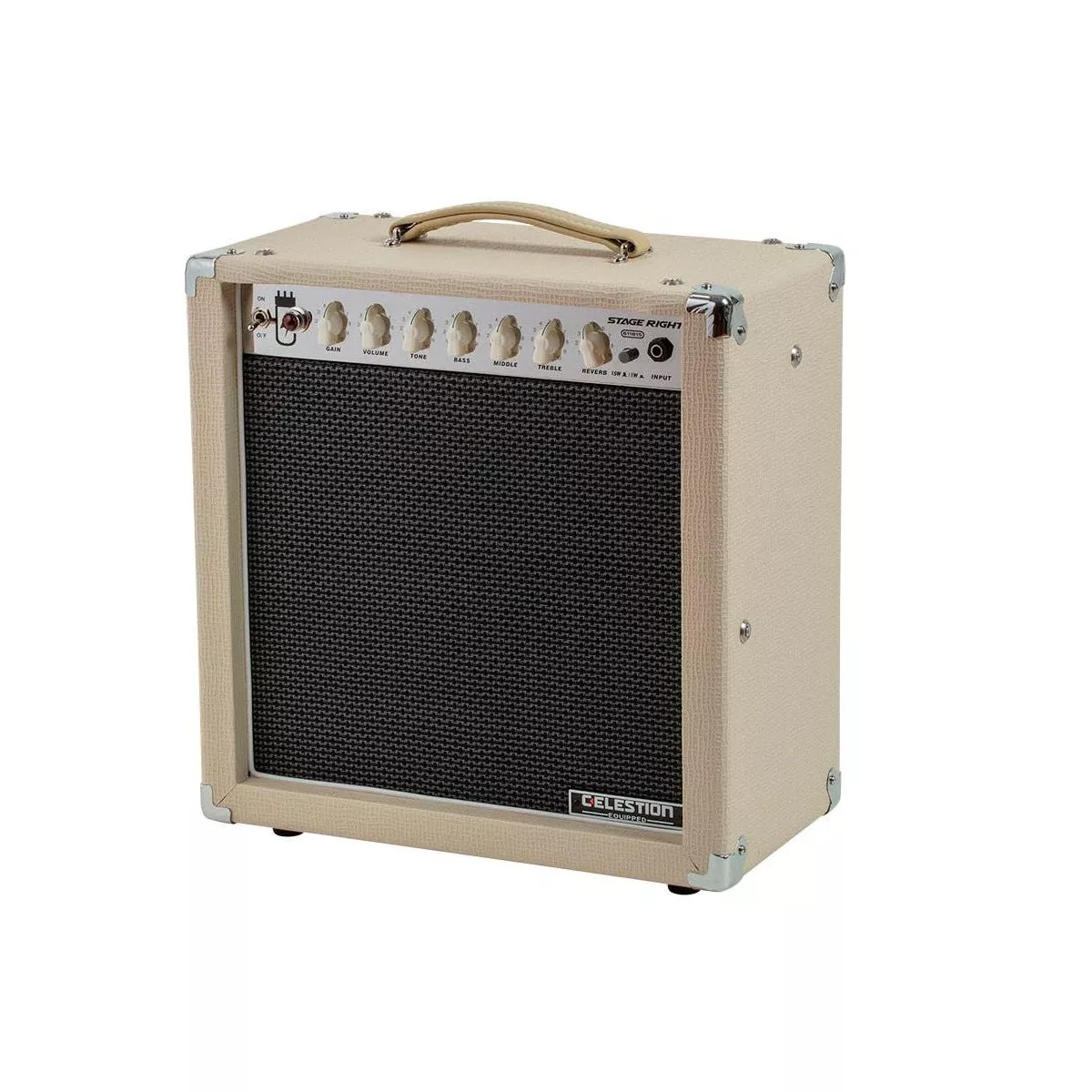 3d0f336acc84f6c38856f04879dc73bb323d51c181f9182111f9207261400ebb Stage Right by Monoprice 15-Watt 1¡Á12 Guitar Combo Tube Amp with Celestion Speaker and Spring Reverb