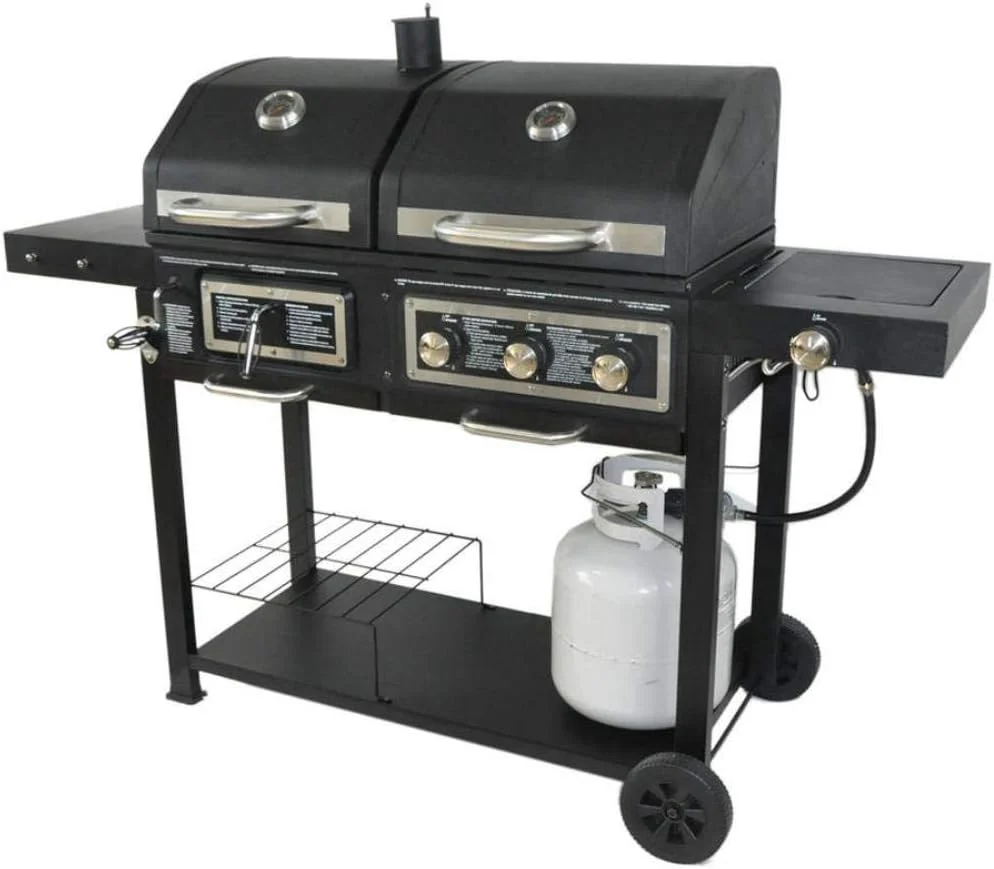 3d7038ac83295d87be41ee8cb8b1a07b88ca7b2edb06ec197d9d4a530db6732b Dual Fuel Combination Charcoal/Gas Grill
