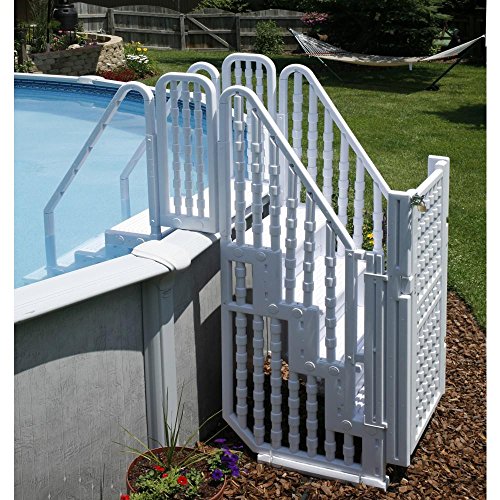 nutrigardens 2025 Easy Step Pool Entry System with Gate