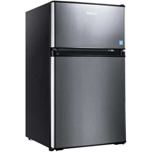 3f0c533baf70ee19f87952158fb49bcfac8ad967b97c83905c929073edb834e8 Compact 2-Door Mini Fridge with Freezer, 3.1 Cu.Ft, LED Light, Energy Efficient, Adjustable Temperature(Default Title)