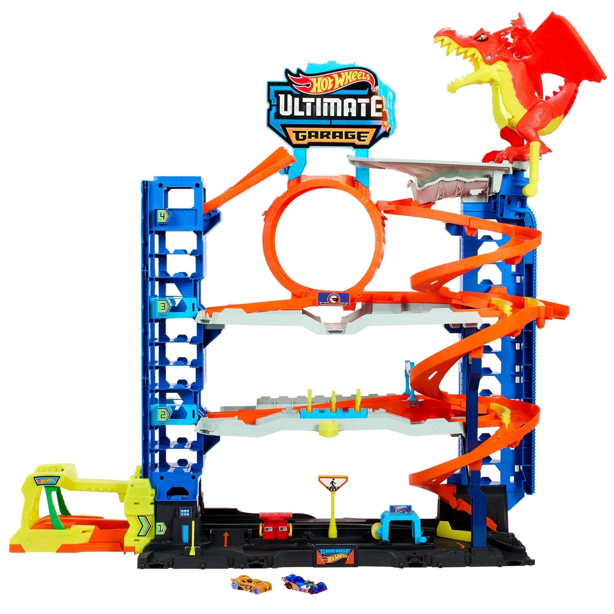 4014f8ca222cb5eb16363fe068466b33210e93e2d8208643a3b2f5abbe07e7d2 Hot Wheels City Ultimate Garage Playset with 2 Die-Cast Cars, Storage for 50+ Cars Child Age 4-8