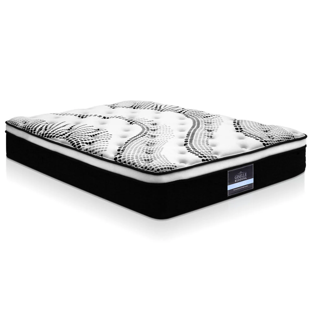 412a5bcb822e7887fd9801227e5019bd5bbe079ec8e3c7000a6e08433d8c23a3 Giselle Bedding 32cm Mattress Euro Top Double