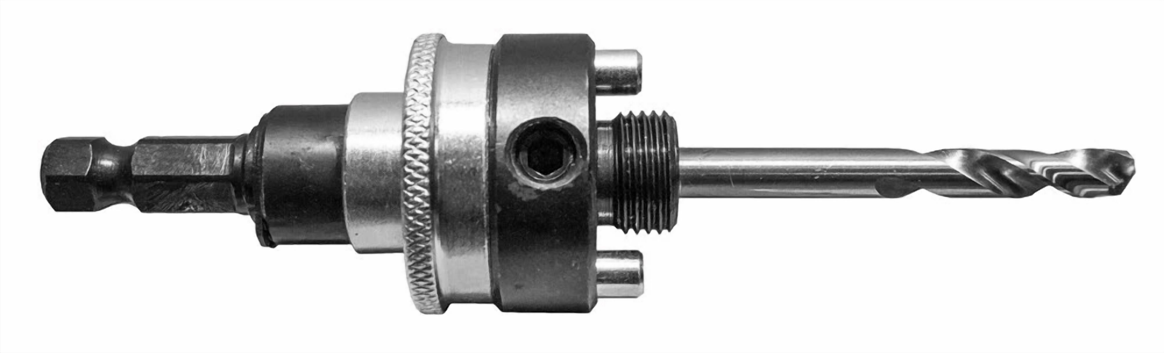 42a5b797cbb8b44802cffffc826fc11b8ec795258dcb64acbf06619b4da7aefd KLYNE - Century 05305 7/16" Hex Shank B-Series Hole Saw Arbor 1-1/4-Inch To 6-Inch