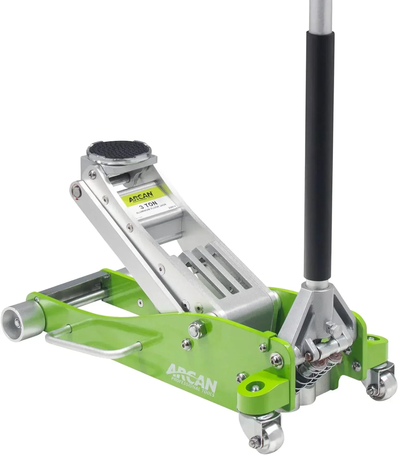 43036091674938ed38bc540d419da9e2831e886f69471fa9f5268a84023db103 Tools 3-Ton Quick Rise Aluminum Floor Jack with Dual Pump Pistons Reinforced Lifting Arm (A20018_A20019)
