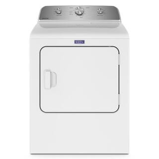 442b955b4bf9e661f4755b915114505487f856568851b1c28288d56e02b479e4 2025 Maytag 7.0 cu. ft. Vented Gas Dryer in White MGD4500MW