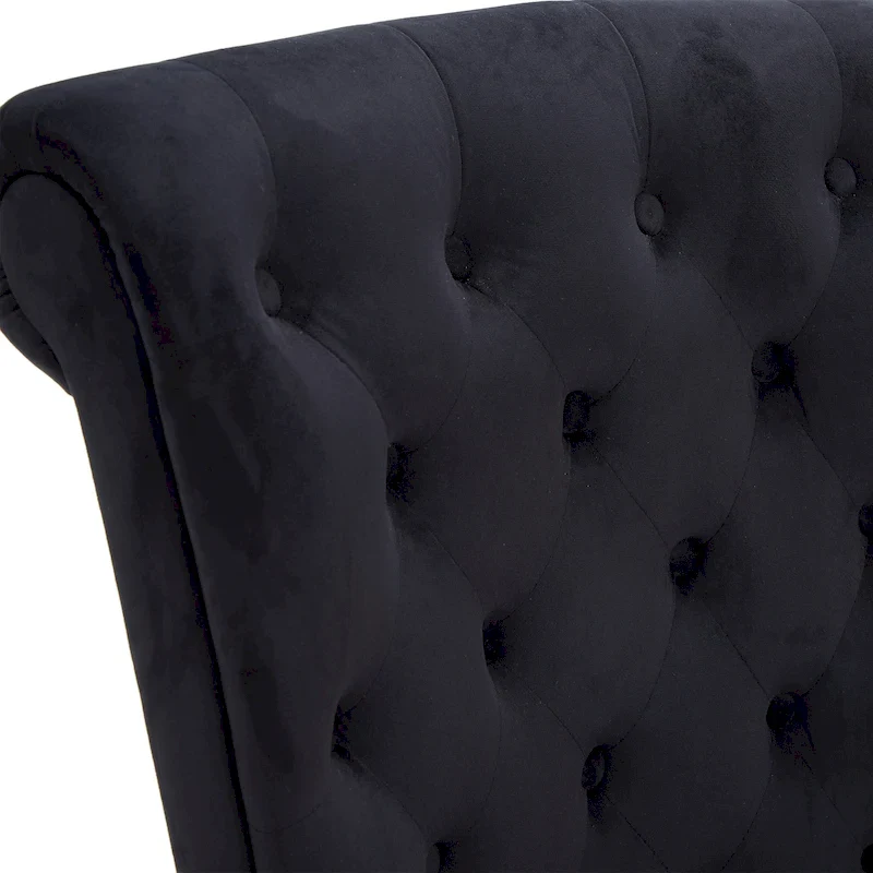 4430295cd2235bc940bc40a93408e0650330b7d020db78d8e9444ca2081de33d AVAWING Set of 2 Throne Royal Chair Thick Padding and Rubberwood Legs(Beige)