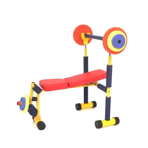 2025 2025 Redmon Fun and Fitness Exercise Equipment for Kids - Weight Bench Set,Incline(Weight Bench Set)