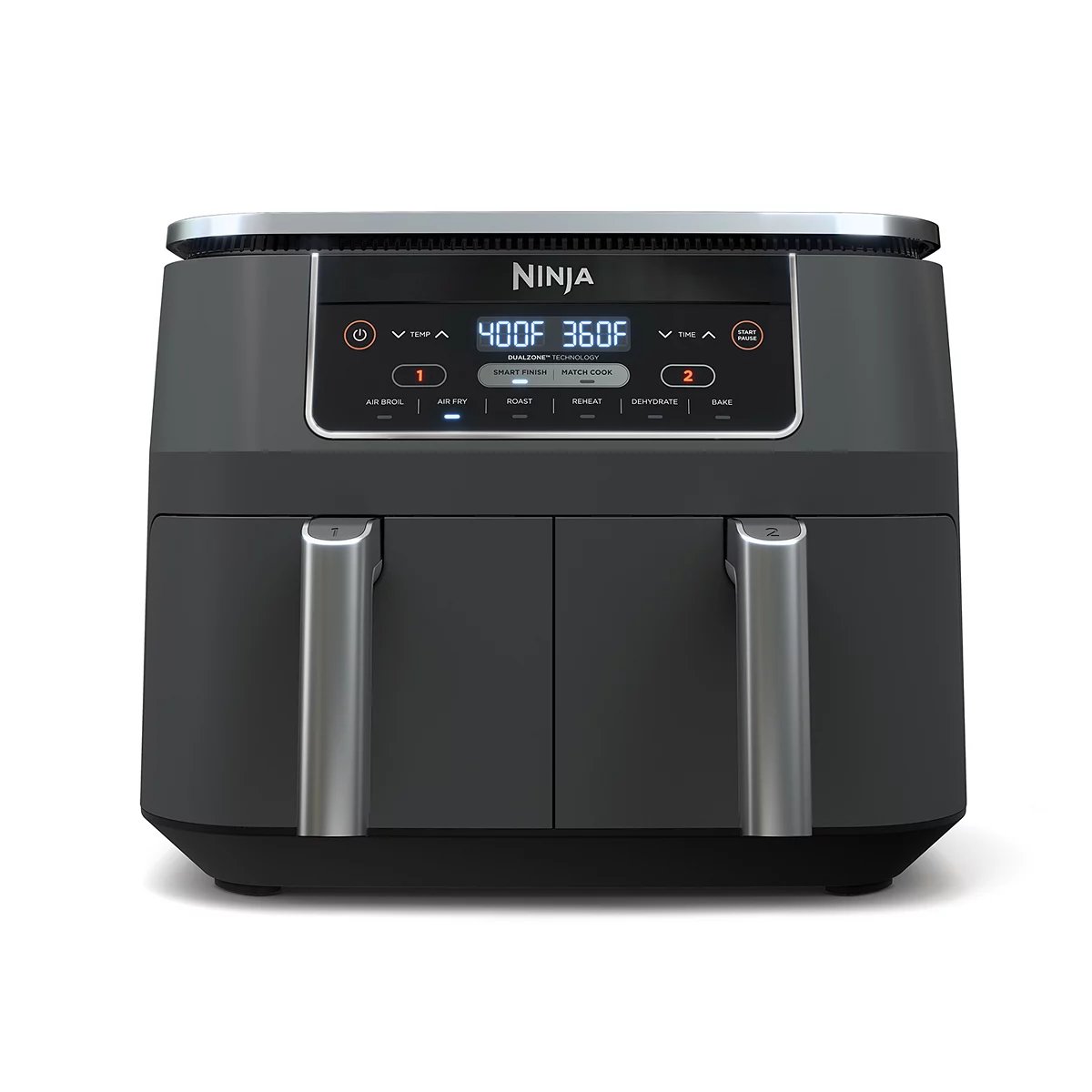 4597938d73f223afabd26c221053a45bcfe52261b55c3b3fa82cce5e3a6d9d51 2025 Ninja Foodi 8 qt. Original Dualzone, 2-Basket Air Fryer with 6 Functions