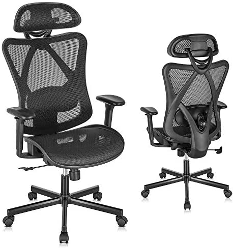 481b6a3cc2b960e41740e8e1990cbacdf9e0b6b1f414c42945b62bdc08e78fe2 SUNNOW Ergonomic Office Chair, Mesh Computer Desk Chair , High Back Executive Task Chair(Medium)