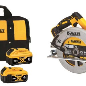 20V MAX 7 1/4?¡À Circular Saw and Lithium Ion Battery Starter Kit