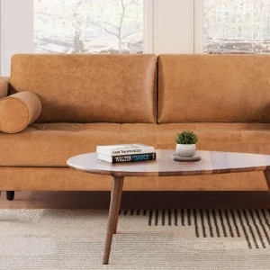 Napa 72" Apartment Sofa(Cognac Tan)