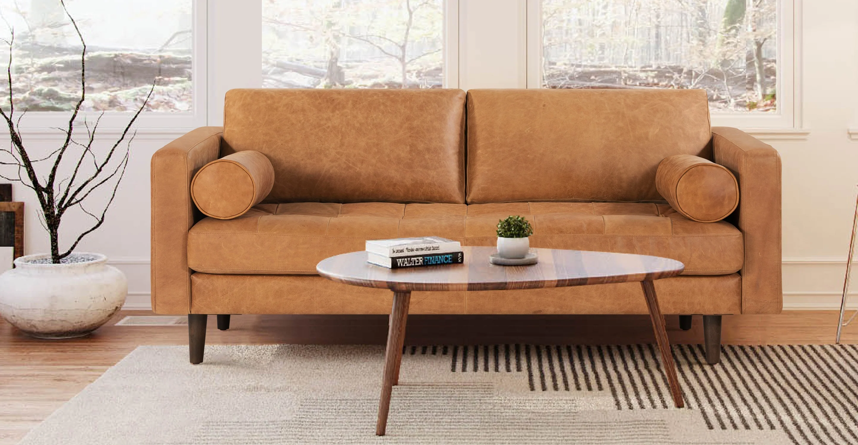 49a12a598aa644dc865d3933fe52817085009f175d946ae62f25609fc50b071b Napa 72" Apartment Sofa(Cognac Tan)