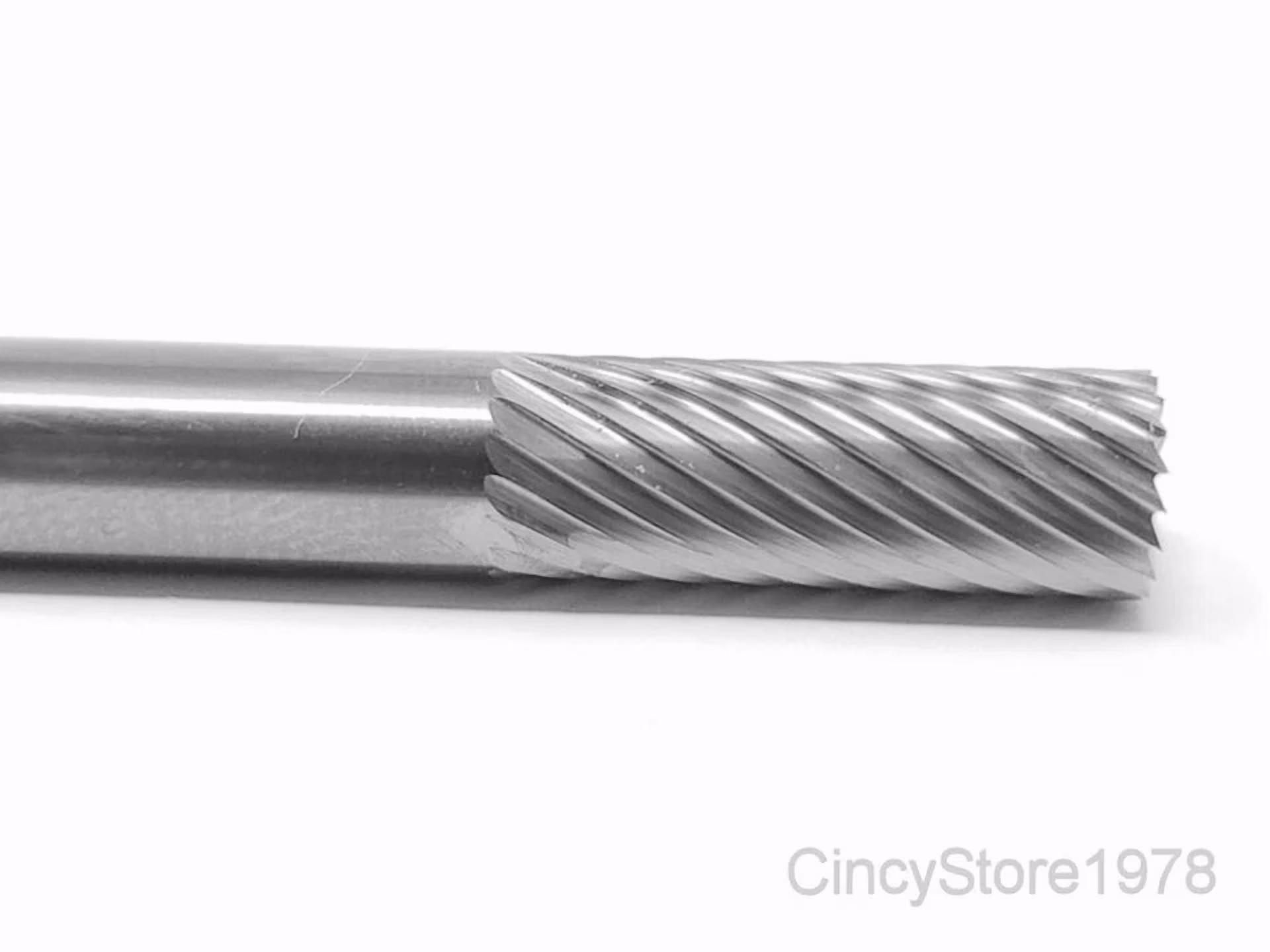 4a06b885d863e18a1245317c1a57fed929495acc2eec568fd7045870780912f9 KLYNE - Sb1S Cylindrical End Cut 1/4" Carbide Burr Bur Tool Die Grinder Bit 1/4" Shank