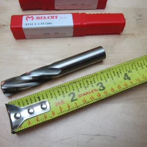 KNACK - Melcut 0.5312" Hss 4 Flute Core Drill 3.75" Oal Rh Cut