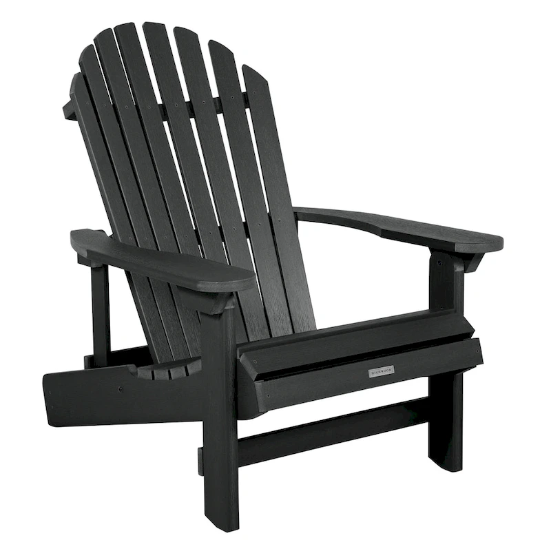 4bcfbcc8e5ed51601eb314af543cc9207c1ed0c6e9e86bfad9e365ae2982474e HIGHWOOD King-Size Folding and Reclining Adirondack Chair(Weathered Acorn)