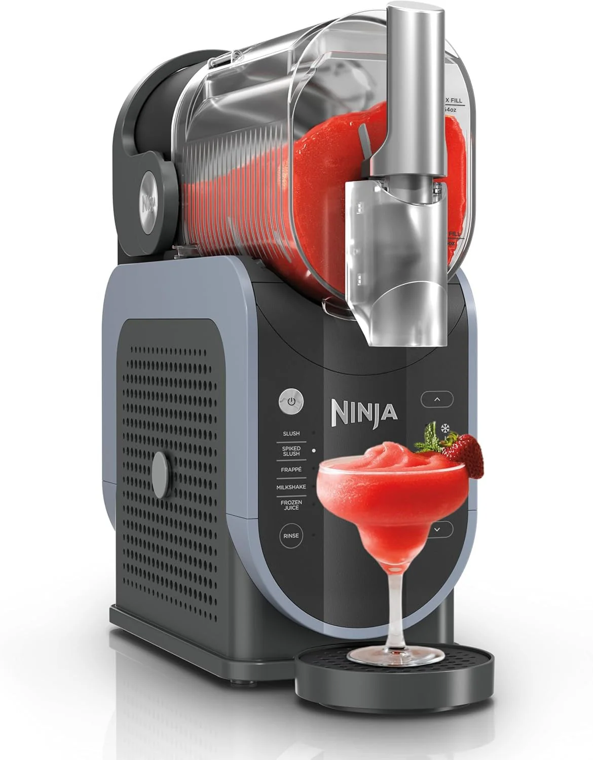 4c3997632eafaa86a5837dc40949c30ca4f309b1fde44652f7779ad970613d17 Ninja Slush Ice Machine, 2.6 l, 5 presets, Black